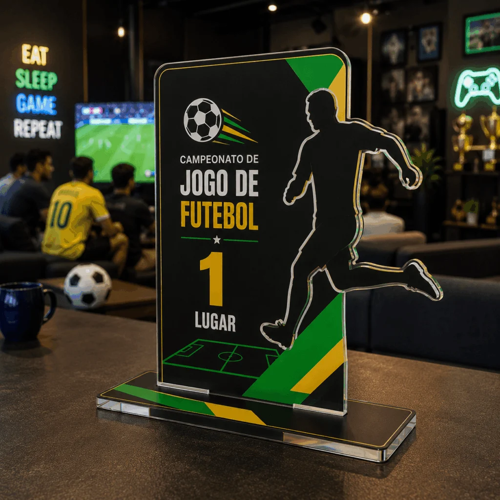 Troféu Light Acrílico G Personalizado para Premiações