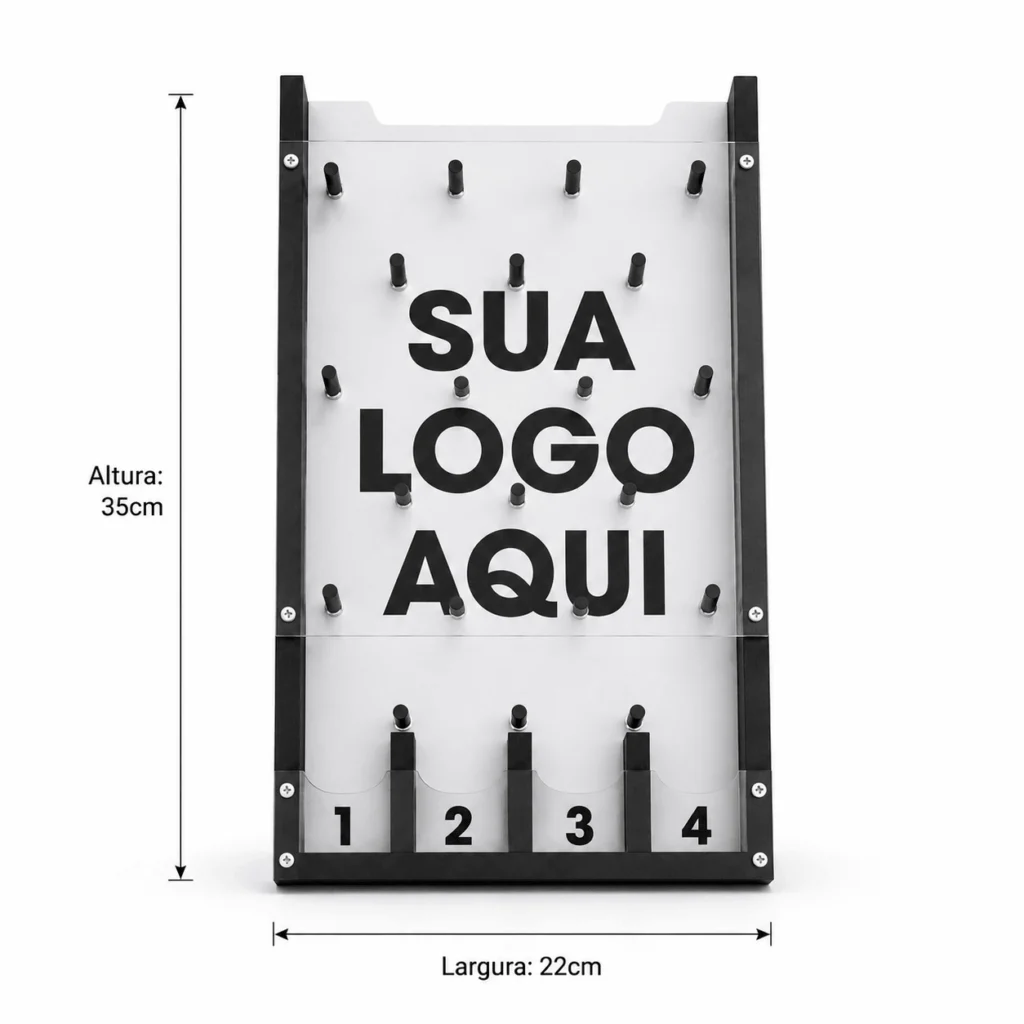 Plinko Promocional Personalizado 35cm MDF