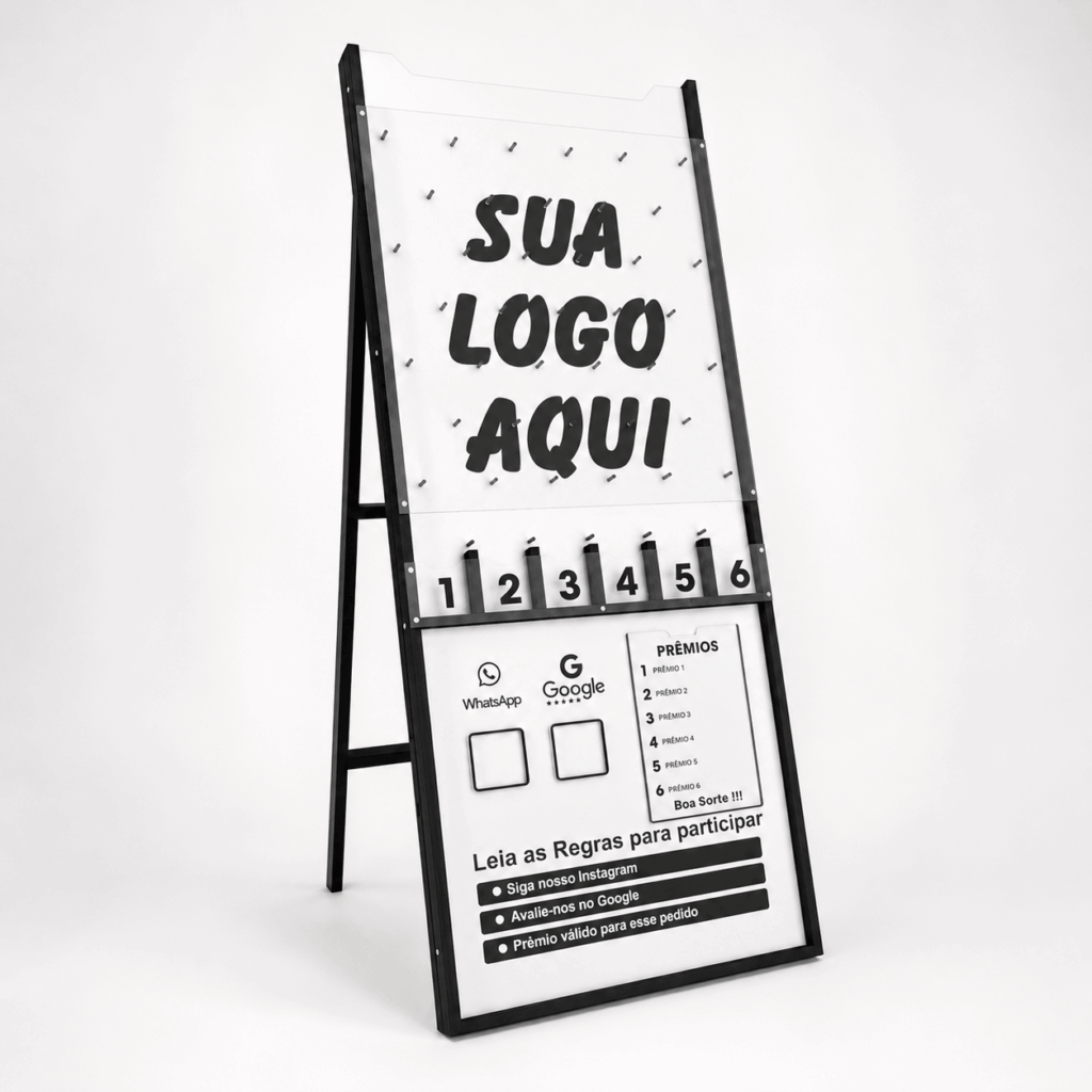 Plinko Promocional Personalizado 160cm MDF