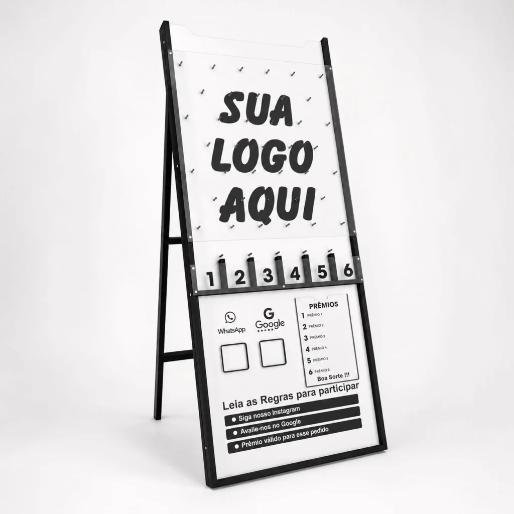 Plinko Promocional Personalizado 160cm MDF