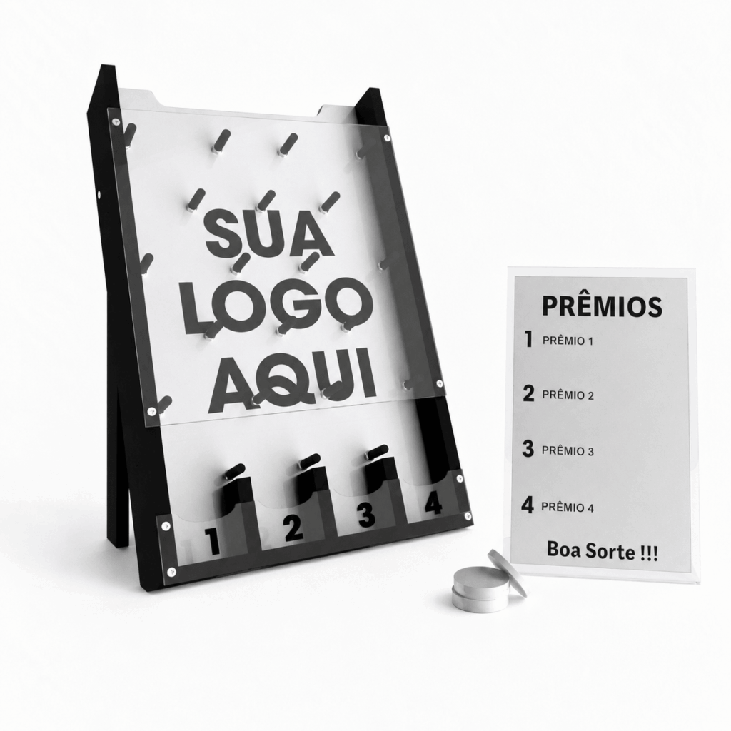 Plinko Promocional Personalizado 35cm MDF