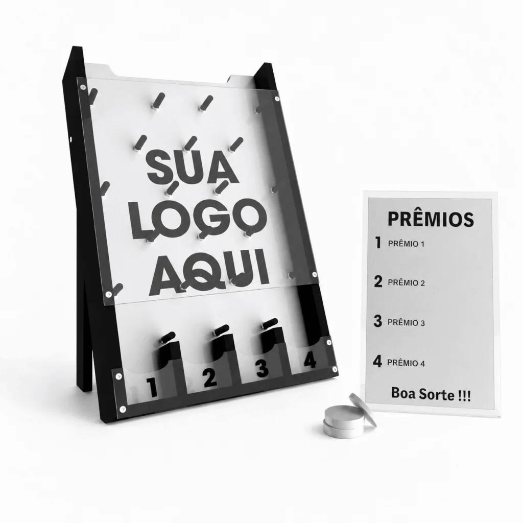 Plinko Promocional Personalizado 35cm MDF