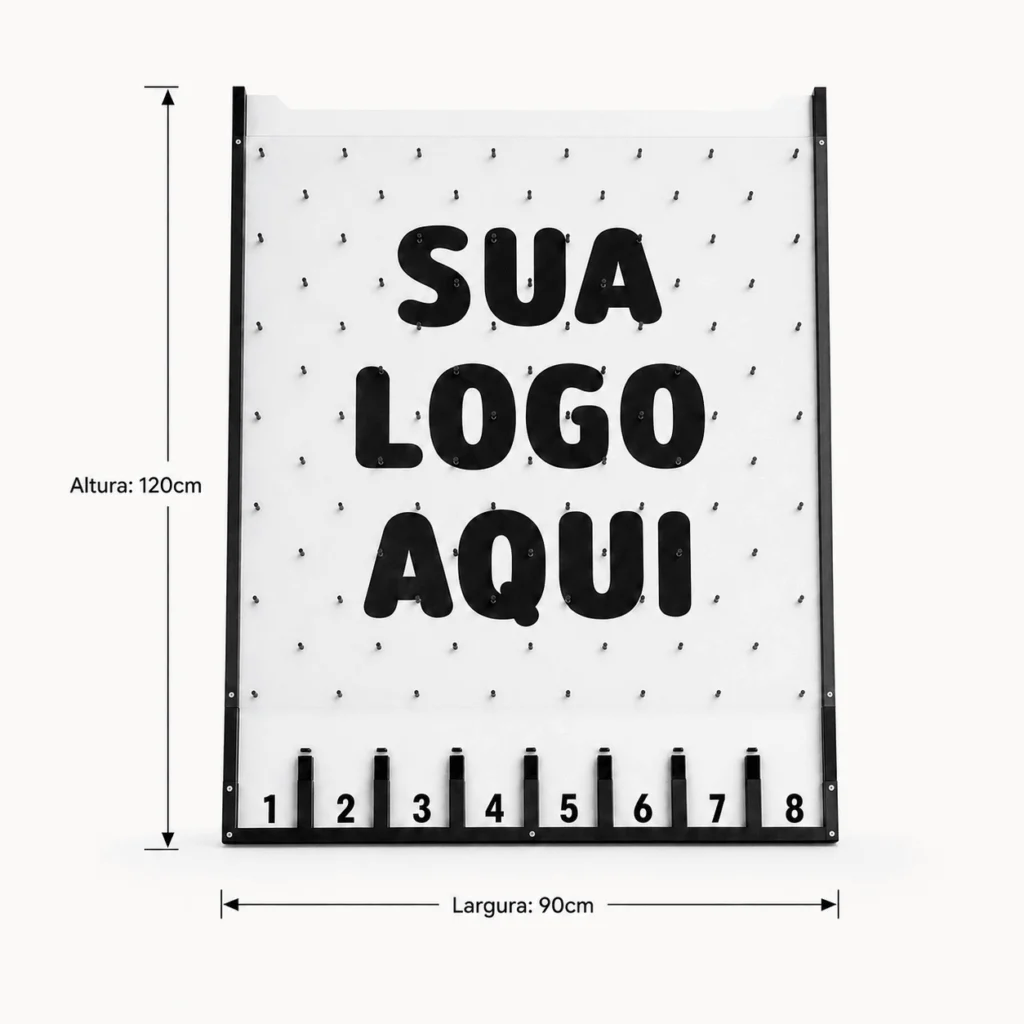 Plinko Promocional Personalizado 120cm MDF