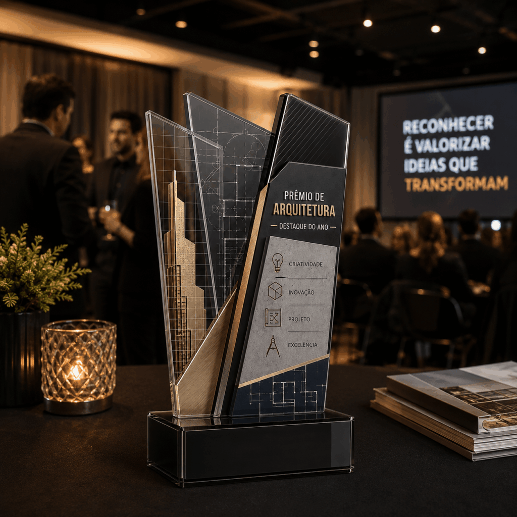 Troféu Premium P Personalizado para Premiação