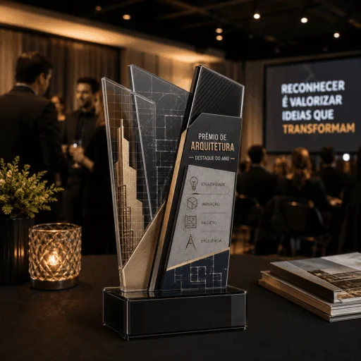 Troféu Premium P Personalizado para Premiação