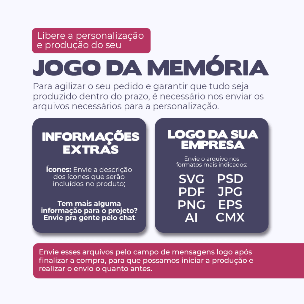 Jogo da Memória Personalizado de Balcão 62cm MDF