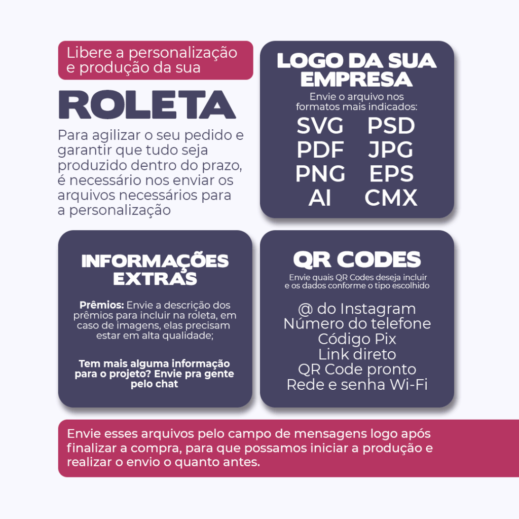 Roleta balcão prêmios Brindes e Divulgação disco 25cm MDF