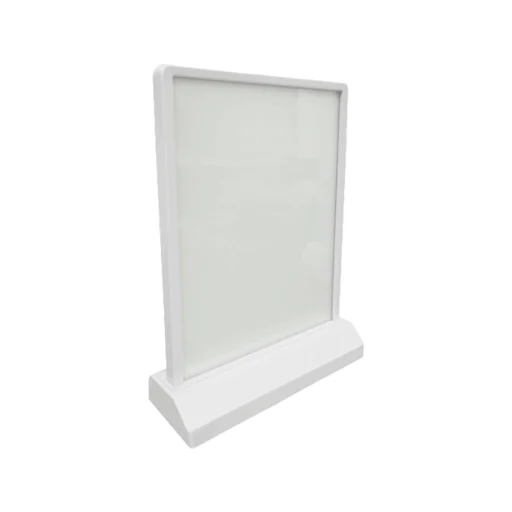 Painel Luminoso A5 de Mesa Personalizado Vertical LED