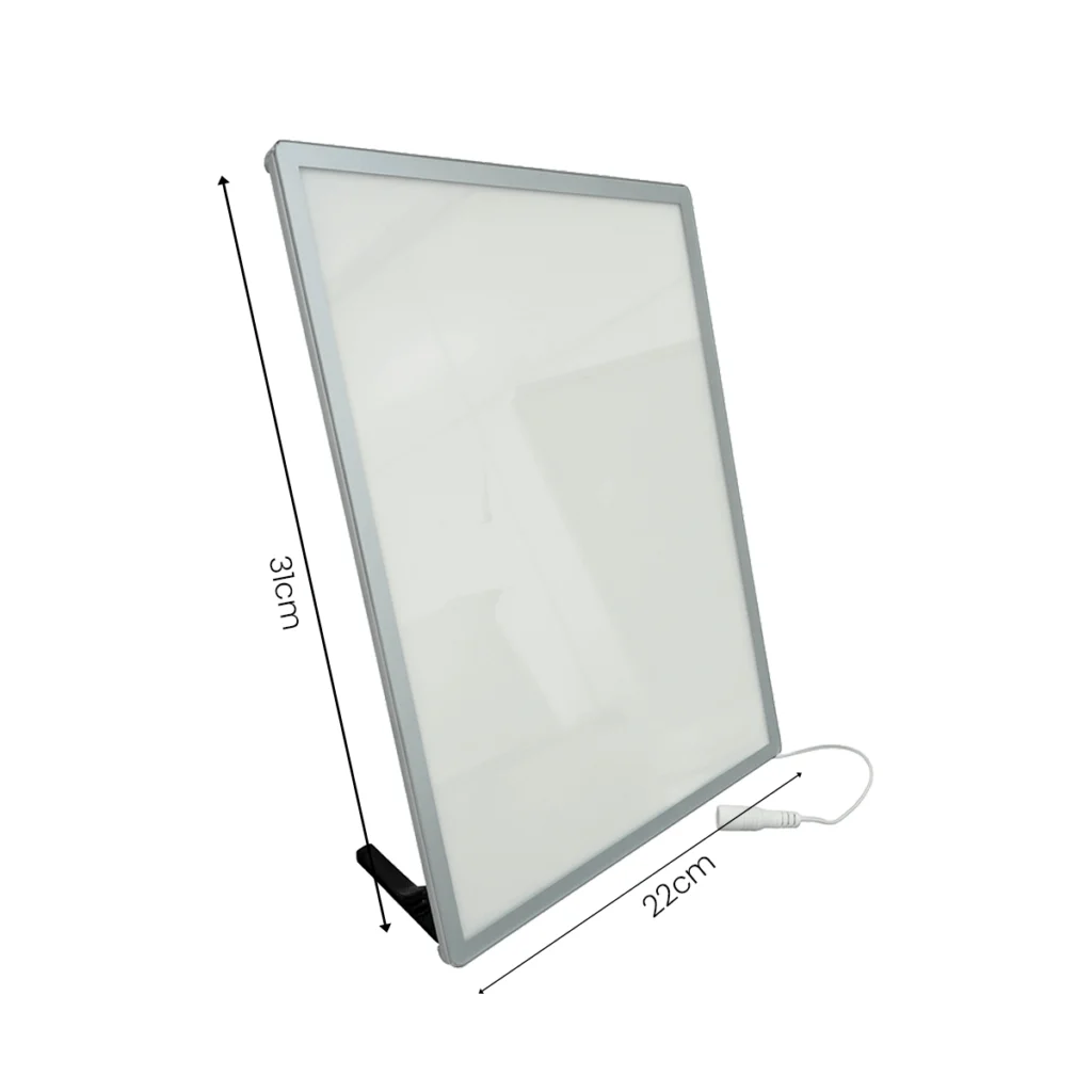 Painel Luminoso LED A4 Personalizado Parede ou Balcão