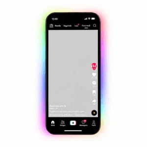 Espelho TikTok Personalizado LED RGB Instagramável 130x60