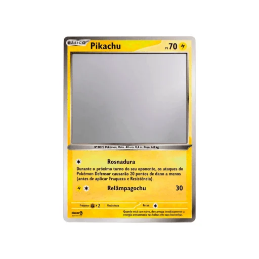 Espelho Carta Pokémon 80x57cm