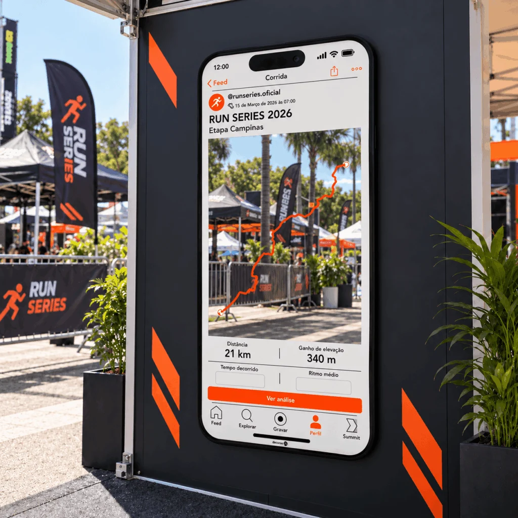 Espelho Strava Personalizado Instagramável 160x74cm