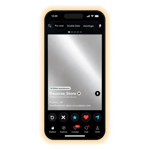 Espelho Tinder Personalizado LED Instagramável 160x74cm