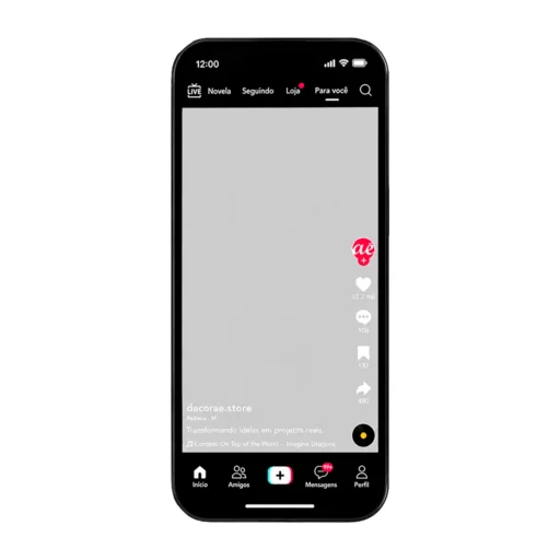 Espelho TikTok Personalizado Instagramável 130x60