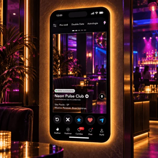Espelho Tinder Personalizado LED Instagramável 130x60cm